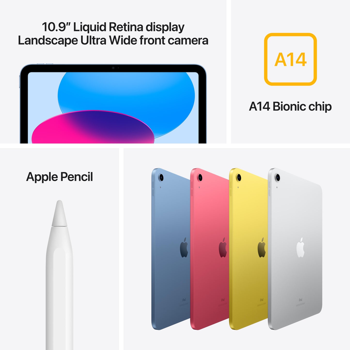 2022 10.9-inch iPad Wi-Fi 256GB - Pink (10th generation)