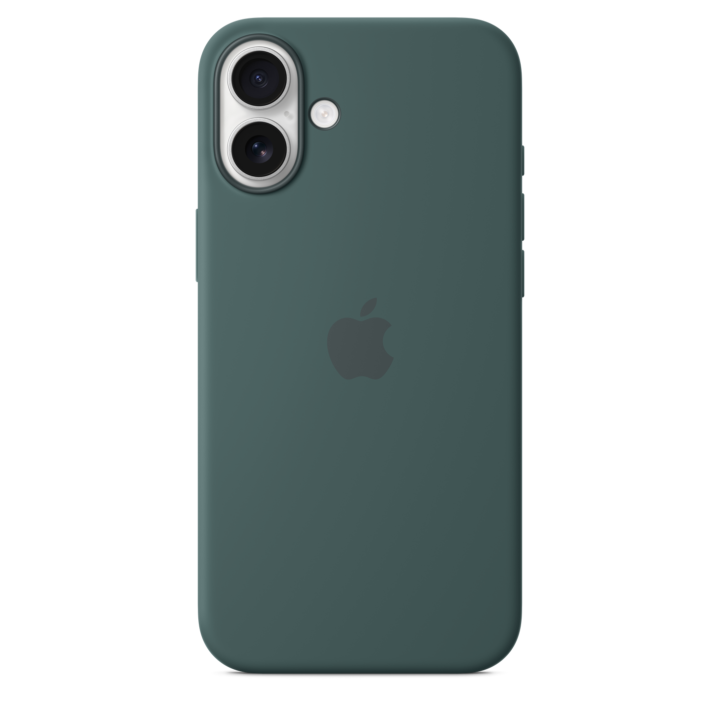 iPhone 16 Plus Silicone Case with MagSafe - Lake Green