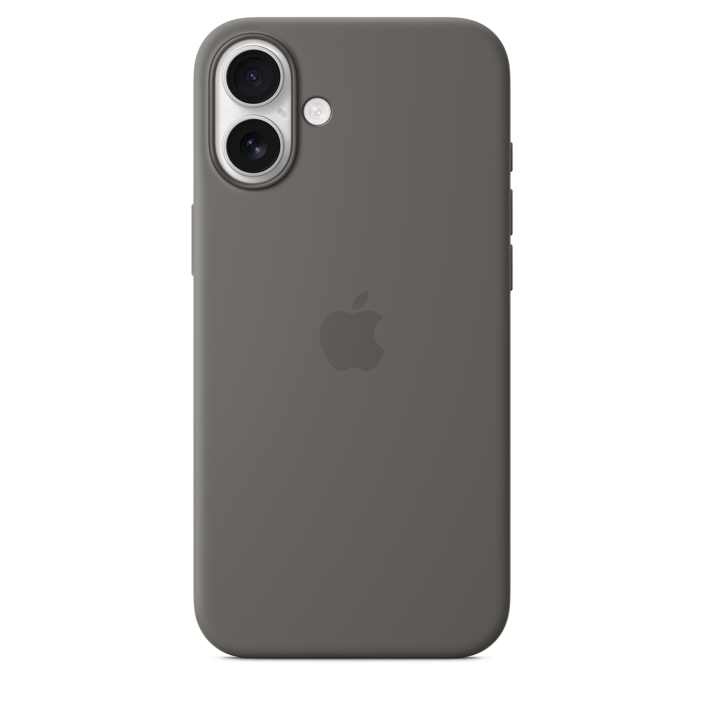 iPhone 16 Plus Silicone Case with MagSafe - Stone Gray