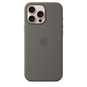 iPhone 16 Pro Max Silicone Case with MagSafe - Stone Gray