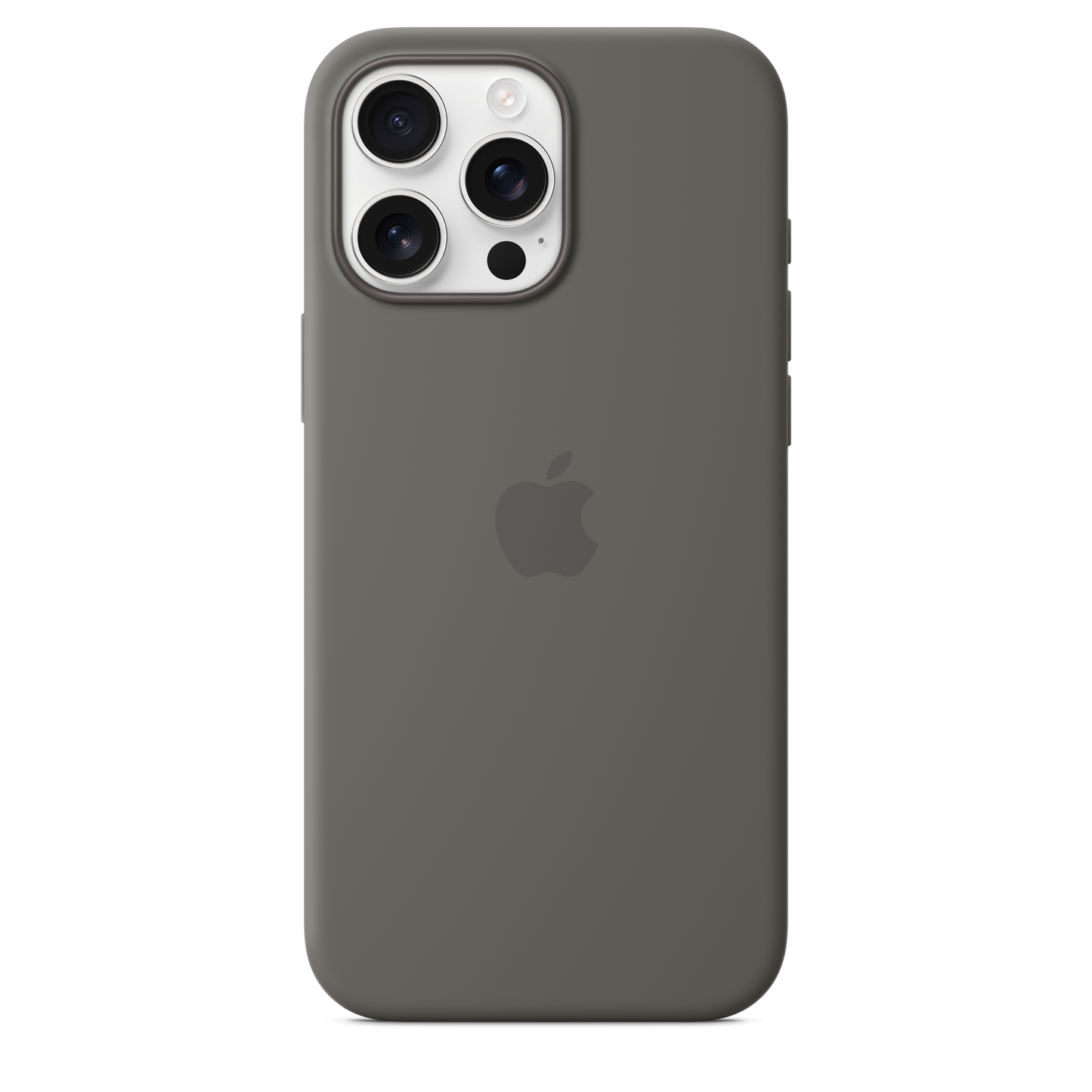 iPhone 16 Pro Max Silicone Case with MagSafe - Stone Gray