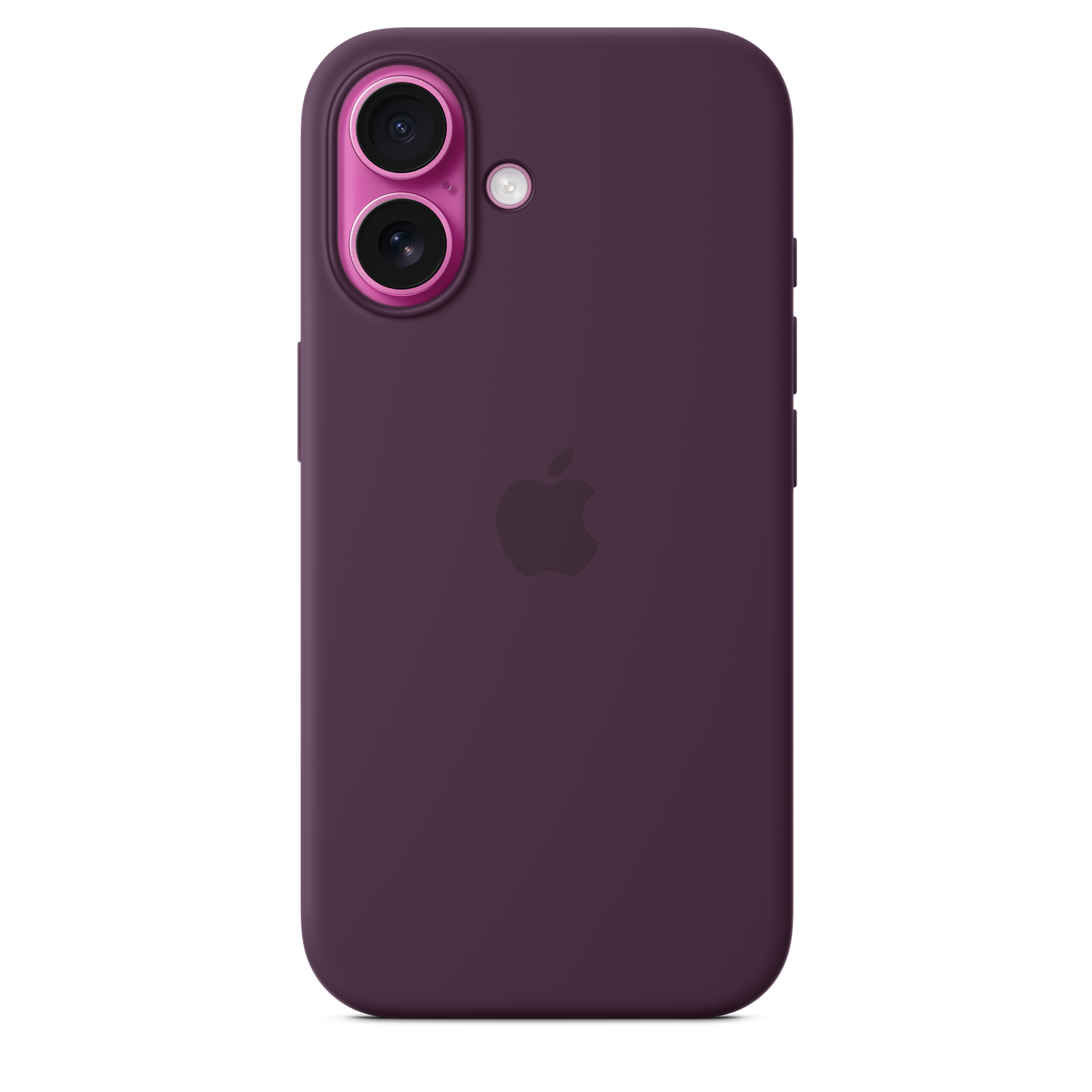 iPhone 16 Silicone Case with MagSafe - Plum