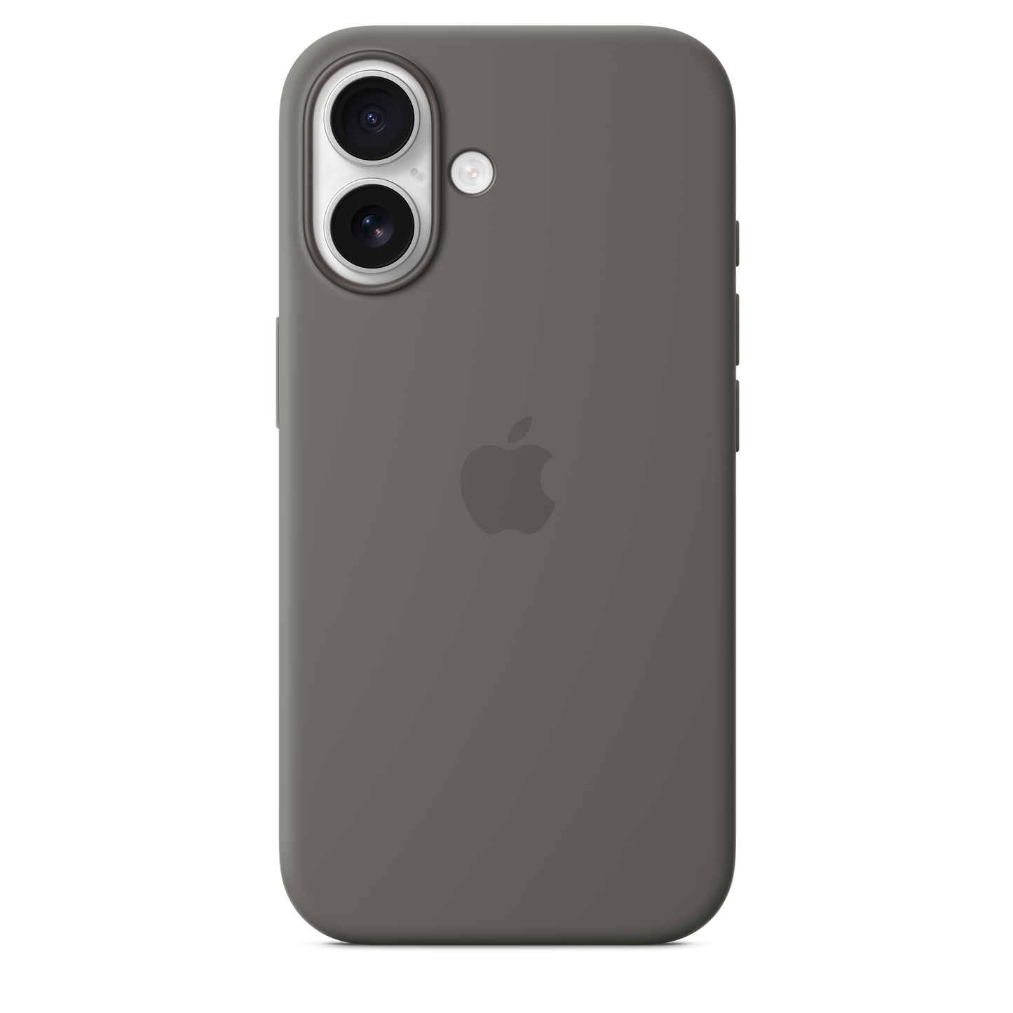 iPhone 16 Silicone Case with MagSafe - Stone Gray